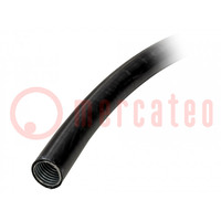 Protective tube; galvanised steel; L: 15m; -25÷70°C; Øint: 40.3mm