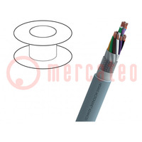 Wire; MOTIONLINE® ADVANCED; 5x0.34mm2; PVC; grey; 300V