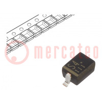 Diode: Schottky switching; SMD; 15V; 0.1A; USC; reel,tape; 200mW