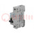 Circuit breaker; 230VAC; Inom: 10A; Poles: 1; Charact: B; 6kA; IP20