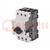 Motor breaker; 0.75kW; 220÷690VAC; for DIN rail mounting; IP20