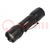 Torch: LED tactical; waterproof; 2h; 70lm; black