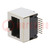 Socket; RJ45; PIN: 8; gold-plated; Layout: 8p8c; on PCBs; SMT