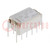 Relay: electromagnetic; DPDT; Ucoil: 5VDC; Icontacts max: 1A; PCB