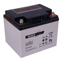 INTACT Block-Power BP12-50 12V 50Ah AGM Versorgungsbatterie