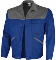 Qualitex Bundjacke Image MG 300 Gr. 58 kornblau/hellgrau