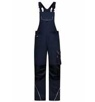 James & Nicholson funktionelle Latzhose JN879 Gr. 98 navy