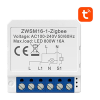 SMART SWITCH MODULE ZIGBEE AVATTO ZWSM16-W1 POUR UN CONTRÔLE INTELLIGENT DES LUMIÈRES