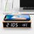 BAMBOO WIRELESS CHARGER CLOCK MIKAMAX 05103