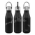Ohelo Water Bottle 500ml Vacuum Insulated Stainless Steel - Black Bee