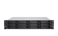 QNAP TS-h1886XU-RP R2 NAS Rack (2U) Ethernet LAN Black D-1622