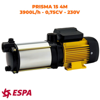 EUROPALAMP PRISMA15-4M bomba de agua 3900 l/h