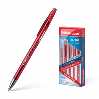 ErichKrause 42722 bolígrafo de gel Bolígrafo de gel con tapa Rojo 12 pieza(s)