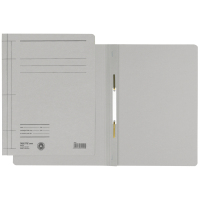 Leitz Cardboard binder, A4, grey Ringmappe Grau