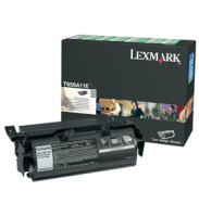 Lexmark T650, T652, T654 Return Program Print Cartridge cartucho de tóner Original Negro