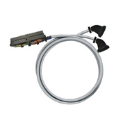 Weidmüller PAC-S300-HE20-V4-1M5 kabel sygnałowy 1,5 m Czarny, Szary