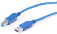 Uniformatic 5m USB 3.0 A-B câble USB USB 3.2 Gen 1 (3.1 Gen 1) USB A USB B Bleu