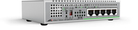 Allied Telesis AT-GS910/5-30 łącza sieciowe Nie zarządzany Gigabit Ethernet (10/100/1000) 1U Szary