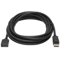Tripp Lite P579-015 DisplayPort-Verlängerungskabel mit Verriegelung, 4K bei 60 Hz, HDCP 2.2 (Stecker/Buchse), 4,57 m