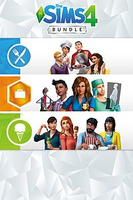 Microsoft The Sims 4 Bundle - Get to Work, Dine Out, Cool Kitchen Stuff Videospiel herunterladbare Inhalte (DLC) Xbox Live