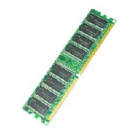 Fujitsu Mem 2GB DDR-RAM PC3200 unb.ECC 2module TX150 S2 geheugenmodule 400 MHz