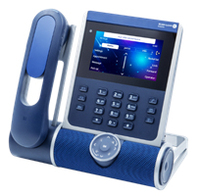 Alcatel-Lucent ALE-400 IP telefoon Blauw LCD