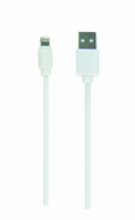 Gembird CC-USB2-AMLM-W-1M kabel Lightning Biały