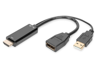 Digitus Adaptateur HDMI 4K – HDMI vers DisplayPort