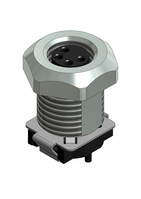 Conec 42-01250 conector M8x1 Níquel
