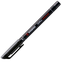 STABILO OHPen, permanent marker, superfine 0.4 mm, zwart, per stuk