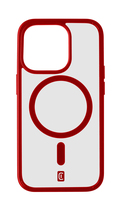 Cellularline Pop Mag mobiele telefoon behuizingen 17 cm (6.7") Hoes Rood, Transparant