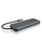 ICY BOX IB-DK4060-CPD Vezetékes USB 3.2 Gen 1 (3.1 Gen 1) Type-C Fekete, Szürke