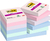 Post-It 7100258899 note paper Square Blue, Green, Lavender, Pink, Purple 90 sheets Self-adhesive