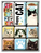Nostalgic Art Happy Cats Kühlschrankmagnet Mehrfarbig 9 Stück(e)
