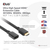 CLUB3D Cable de extensión HDMI™ de ultra alta velocidad 4K120Hz 8K60Hz 48Gbps M/F 1 m / 3,28 pies 30AWG