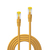 Lindy 47667 kabel sieciowy Żółty 10 m Cat6a S/FTP (S-STP)