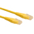 ROLINE UTP Cat.6 10m kabel sieciowy Żółty Cat6 U/UTP (UTP)