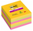 3M 7100234516 Post-it Carré Bleu, Rose, Jaune 90 feuilles Auto-adhésif