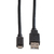 ROLINE 11.02.8755-10 USB Kabel 3 m USB 2.0 USB A Micro-USB B Schwarz