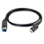 C2G USB 3.0, C - Standard B, 2m cavo USB USB 3.2 Gen 1 (3.1 Gen 1) USB C USB B Nero