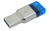 Kingston Technology MobileLite Duo 3C Kartenleser USB 3.2 Gen 1 (3.1 Gen 1) Type-A/Type-C Blau, Silber