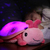 Cloud B Twilight Ladybug - Pink Baby-Nachtlicht Freistehend