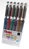 Pentel Hybrid Gel Grip DX Metallic Stick Pen Schwarz, Blau, Bronze, Grün, Rot, Violett