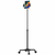 CTA Digital PAD-QCFSB multimedia cart/stand Black Tablet Multimedia stand