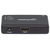 Manhattan HDMI Splitter 2-Port , 4K@30Hz, Displays output from x1 HDMI source to x2 HD displays (same output to both displays), AC Powered (cable 0.9m), Black, Three Year Warran...