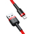 Baseus CALKLF-B09 kabel Lightning 1 m Czerwony