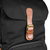 Mantona Luis junior backpack Black, Brown Leather, Metal, Polyester, Synthetic