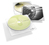 Durable 520219 funda para discos ópticos Funda de DVD 1 discos Transparente