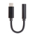 VCOM CU441 mobile phone cable Black 0.12 m USB C 3.5mm