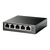 TP-Link TL-SG105PE hálózati kapcsoló Vezérelt L2 Gigabit Ethernet (10/100/1000) Ethernet-áramellátás (PoE) támogatása Fekete